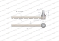 Przegub kierowniczy 322mm AL37505 WARYŃSKI-63048