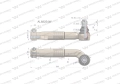 Przegub kierowniczy lewy 269mm- M28x1,5 AL68254 WARYŃSKI-63035