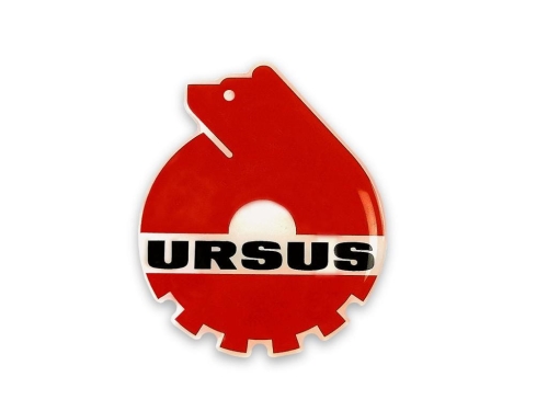 Emblemat. naklejka wypukła 3D-w3 ORYGINAŁ URSUS ( sprzedawane po 4 )-81337
