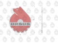 Emblemat. naklejka wypukła 3D-w3 ORYGINAŁ URSUS ( sprzedawane po 4 )-81338