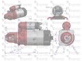 Rozrusznik R10U 24V 4.8kW C-385 EXPOM KWIDZYN eu-81115