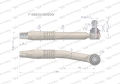 Przegub kierowniczy prawy 340mm - M22x1,5 F168300100020 WARYŃSKI-70678