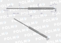 Siłownik szyby przedniej L max. 564mm F238805202360P FENDT POLMO-64555