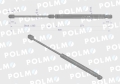 Siłownik drzwi L max. 500mm K302896 CASE IH DAVID BROWN POLMO-64606