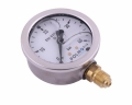 Manometr glicerynowy M63 0-40 bar dolne przyłącze G1/4" POLMO-65143