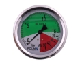 Manometr glicerynowy M100 0-15/60 bar gwint G1/4" tylne przyłącze. obudowa kwasoodporna. sadowniczy POLMO-65128