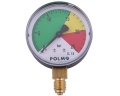 Manometr suchy M63 0-25 bar gwint M12x1.5 dolne przyłącze. Opryskiwacz POLMO-65110