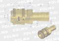 Szybkozłącze pneumatyczne P26 NW7.2 gniazdo pod wąż DN13mm POLMO  ( sprzedawane po 5 )-64875