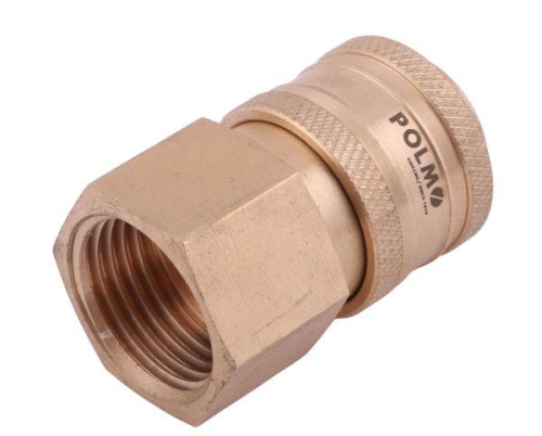 Szybkozłącze pneumatyczne P26 NW7.2 gniazdo 1/2"BSP gwint wewnętrzny POLMO  ( sprzedawane po 5 )-64859