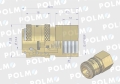 Szybkozłącze pneumatyczne P26 NW7.2 gniazdo 1/2"BSP gwint wewnętrzny POLMO  ( sprzedawane po 5 )-64860