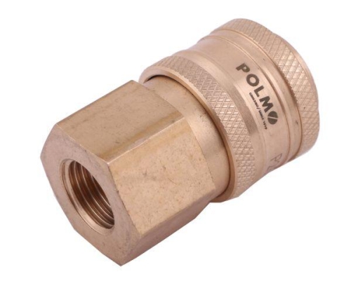 Szybkozłącze pneumatyczne P26 NW7.2 gniazdo 1/4"BSP gwint wewnętrzny POLMO  ( sprzedawane po 5 )-64853