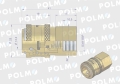 Szybkozłącze pneumatyczne P26 NW7.2 gniazdo 3/8"BSP gwint wewnętrzny POLMO  ( sprzedawane po 5 )-64857