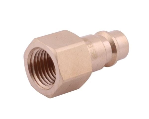 Szybkozłącze pneumatyczne P26 NW7.2 wtyczka 1/4"BSP gwint wewnętrzny POLMO  ( sprzedawane po 5 )