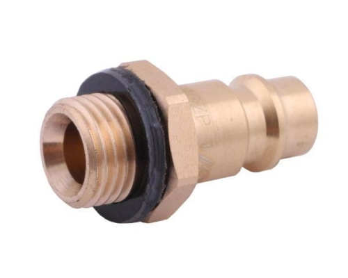 Szybkozłącze pneumatyczne P26 NW7.2 wtyczka 1/4"BSP gwint zewnętrzny POLMO ( sprzedawane po 5 )-64811