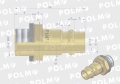 Szybkozłącze pneumatyczne P26 NW7.2 wtyczka 1/4"BSP gwint zewnętrzny POLMO ( sprzedawane po 5 )-64812