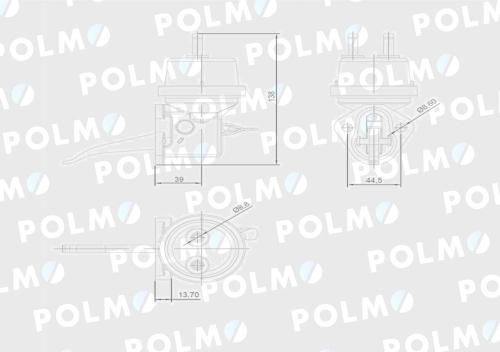Pompa zasilająca RE61260 POLMO-66514