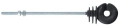 Izolator okrągły z gwintem  długi M6X180 ROYAL FARM (sprzedawane po 10 szt)-72732