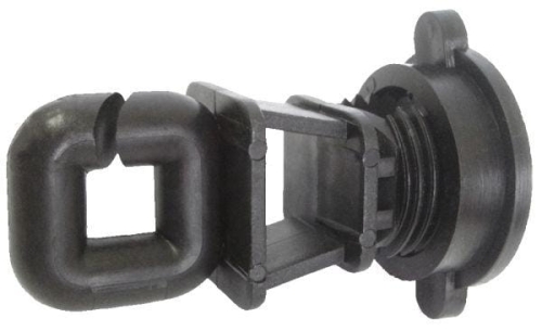 Izolator z nakrętką do drutu i plecionki G174 ROYAL FARM (sprzedawane po 10 szt)-72734