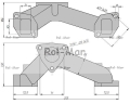 Kolektor wydechowy MF4-55752