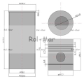 Zestaw naprawczy silnika turbo RM-A6.354.4 744131M1, 745379M91 Massey Ferguson/Perkins-54864