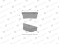Pas klinowy Hard-Belt (T-603015.0) AP1001503 do CLAAS 603015.0 TEGER-70594