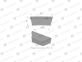 Pas klinowy Hard-Belt (T-609823.0) AP1001225 do CLAAS 609823.0 TEGER-70559