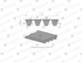Pas klinowy Hard-Belt (T-644404.0) AP1003354 do CLAAS 644404.0 TEGER-70571