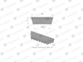 Pas klinowy Hard-Belt (T-670224.1) AP1001158 do CLAAS 670224.1 TEGER-70585