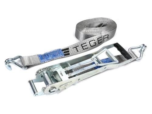Pas transportowy 5T 6m komplet z napinaczem wzmocnionym wydłużonym 370 mm ERGO z atestem TEGER-88616