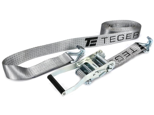 Pas transportowy 5T 4m komplet z napinaczem z polimerową okładziną  230mm z atestem TEGER-88630