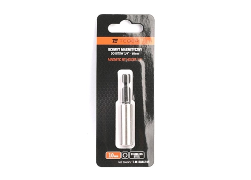 Uchwyt magnetyczny do bitów 1/4" 10x60 / TEGER-88669