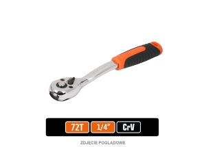 Grzechotka 1/4" 72T / TEGER