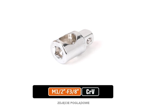 Redukcja TYP T M 1/2"-F 3/8" / TEGER-88039