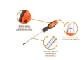 Wkrętak krzyżowy do pobijania PH 2x150mm /TEGER-89268