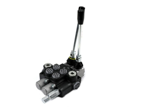 Rozdzielacz hydrauliczny 2-sekcyjny 40L (1 sekcja - z zatrzaskiem) VOIMA-89441