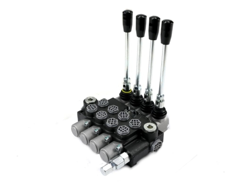 Rozdzielacz hydrauliczny 4-sekcyjny 40L (1 sekcja z zatrzaskiem) VOIMA-89483
