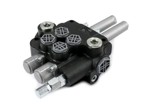 Rozdzielacz hydrauliczny 2-sekcyjny 80L sterowany joystickiem na linkę VOIMA-89381