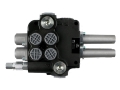 Rozdzielacz hydrauliczny 2-sekcyjny 80L sterowany joystickiem na linkę VOIMA-89383