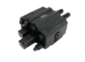 Rozdzielacz hydrauliczny do ładowaczy czołowych (LS - Load Sensing) 2-sekcyjny (1 x sekcja pływająca) max przepływ 90L - sterowany na linkę i joystick VOIMA-84521