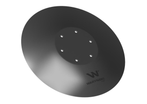 Talerz tarcza redlicy bez fazowania znacznik siewnik poznaniak stal borowa WARYŃSKI R