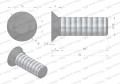 Śruba płużna dwunoskowa M10x30 mm kl.10.9 zastosowanie Gruber Waryński ( sprzedawane po 10kg )-85260