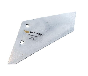 Lemiesz agregatu podorywkowego prawy zastosowanie LP-240/2-otwory Gruber Kos Unia stal borowa WARYŃSKI