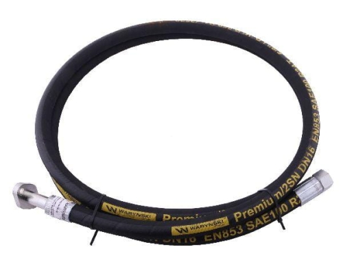 Przewód hydrauliczny 250 bar DN16-2SN prosta kryza L-3100 (5050900170; 5050900040) do Bizon 25.0MPa Waryński-66835
