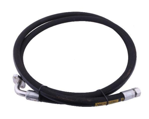 Przewód hydrauliczny 250 bar DN16-2SN kątowa 90 kryza (5050900130; 5050900050) długi do Bizon 25.0MPa Waryński-66836