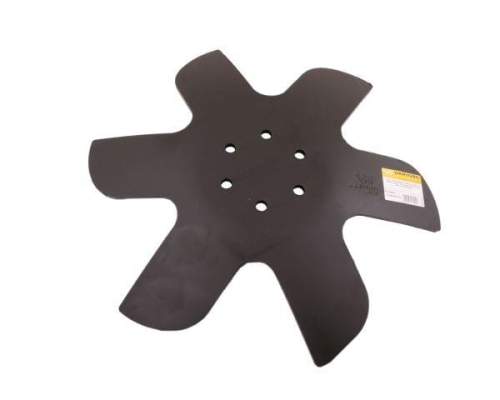 Talerz skrajny lewy Z-6 fi 460 mocowanie 6 / 100mm grubość 8mm zastosowanie KM060251 Bednar stal borowa Waryński-70409