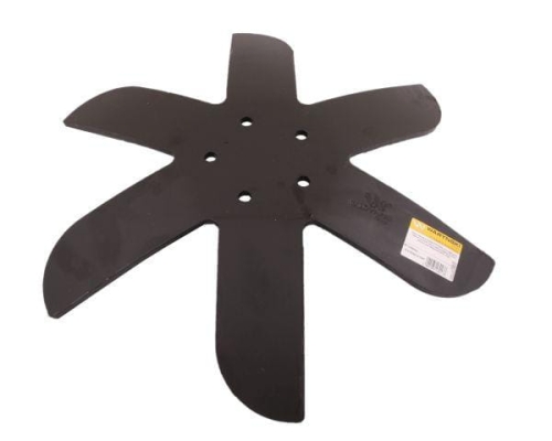 Talerz skrajny prawy Z-6 fi 520 mocowanie 5 / 105mm grubość 8mm zastosowanie Horsch stal borowa Waryński 00311079-70415