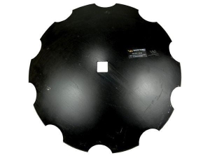 Talerz uzębiony Z-10 fi 660 otwór 35x35 stal borowa Waryński