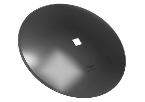 Talerz gładki fi 610 otwór 40x40 stal borowa WARYŃSKI R-87030