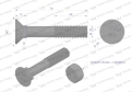 Śruba kpl. płużna podsadzana D 608 M12x70 mm kl.12.9 zastosowanie Gruber Waryński ( sprzedawane po 25 )-86280