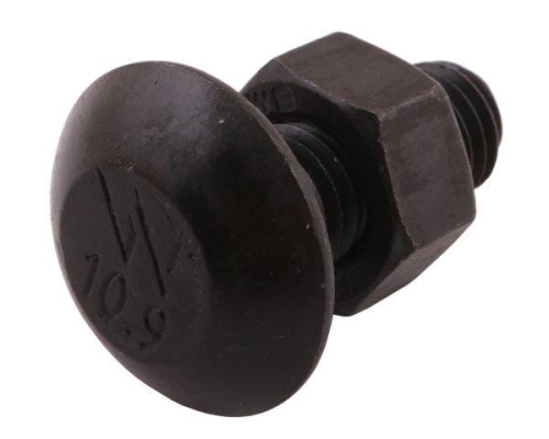 Śruba kpl. płużna grzybkowa podsadzana M12x30 mm kl.10.9 zastosowanie Lemken Smaragd Waryński ( sprzedawane po 25 )-70503